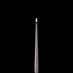 Online Deluxe Homeart LED Stabkerze mit Lack Real Flame 2er Set