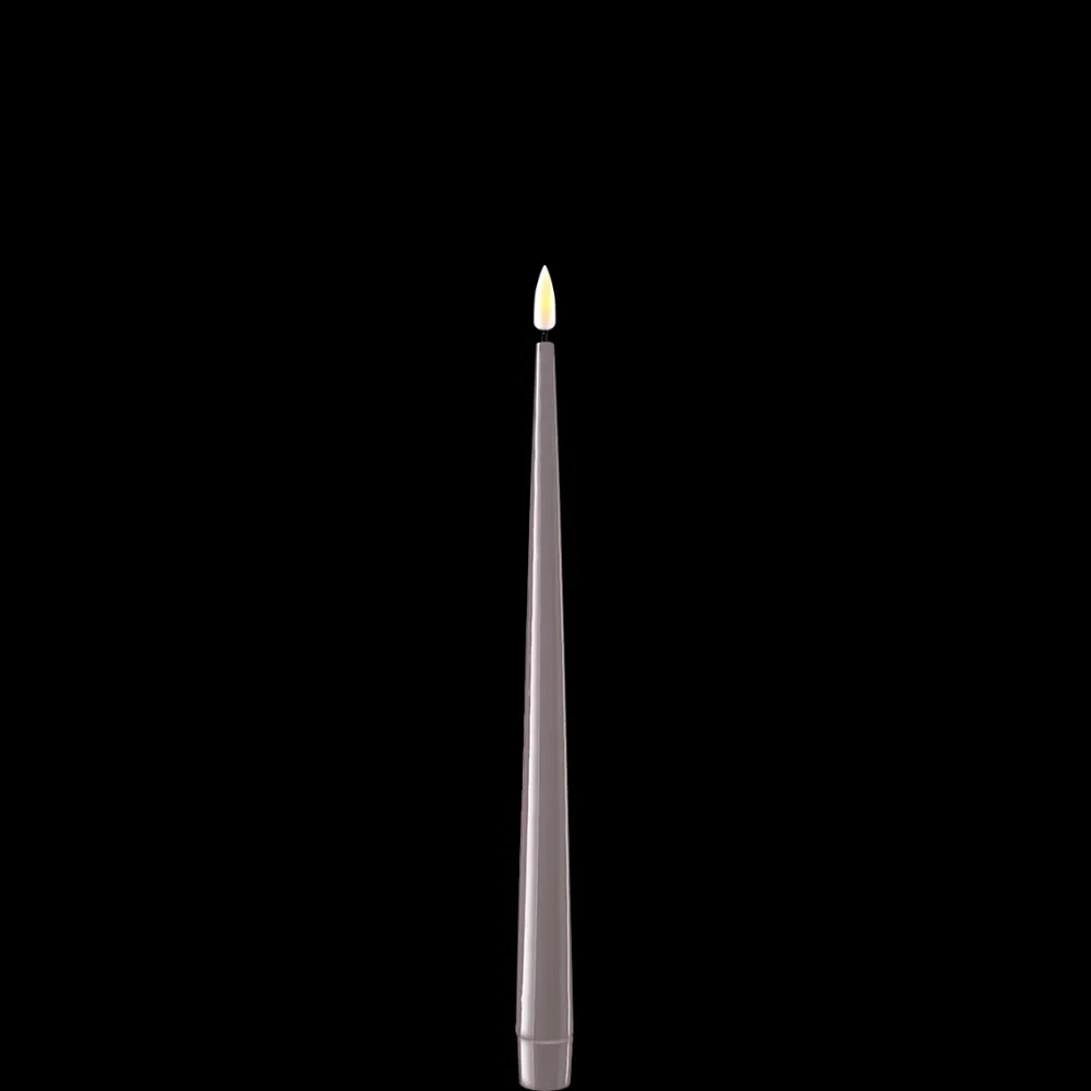 Online Deluxe Homeart LED Stabkerze mit Lack Real Flame 2er Set