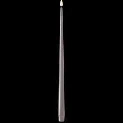 Online Deluxe Homeart LED Stabkerze mit Lack Real Flame 2er Set