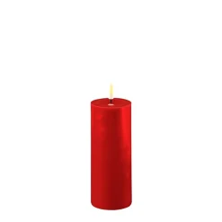 Online Deluxe Homeart LED Stumpenkerze Real Flame rot