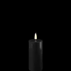 Sale Deluxe Homeart LED Stumpenkerze Real Flame schwarz