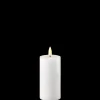 Outlet Deluxe Homeart LED Stumpenkerze Real Flame weiß
