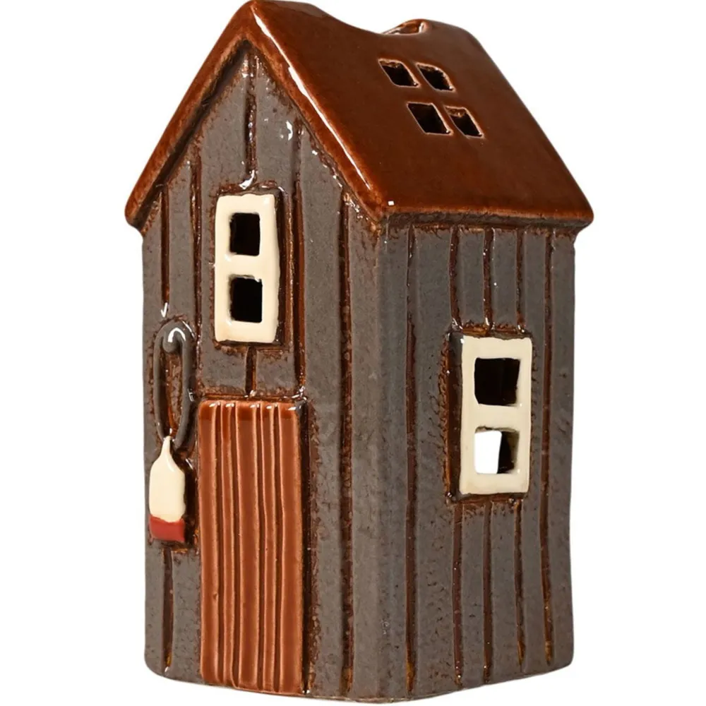 New Det Gamle Apotek Lichthaus Keramikhaus Strandhütte grau