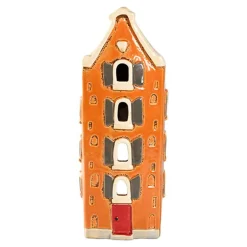 Clearance Det Gamle Apotek Lichthaus Keramikhaus altes Stadthaus orange