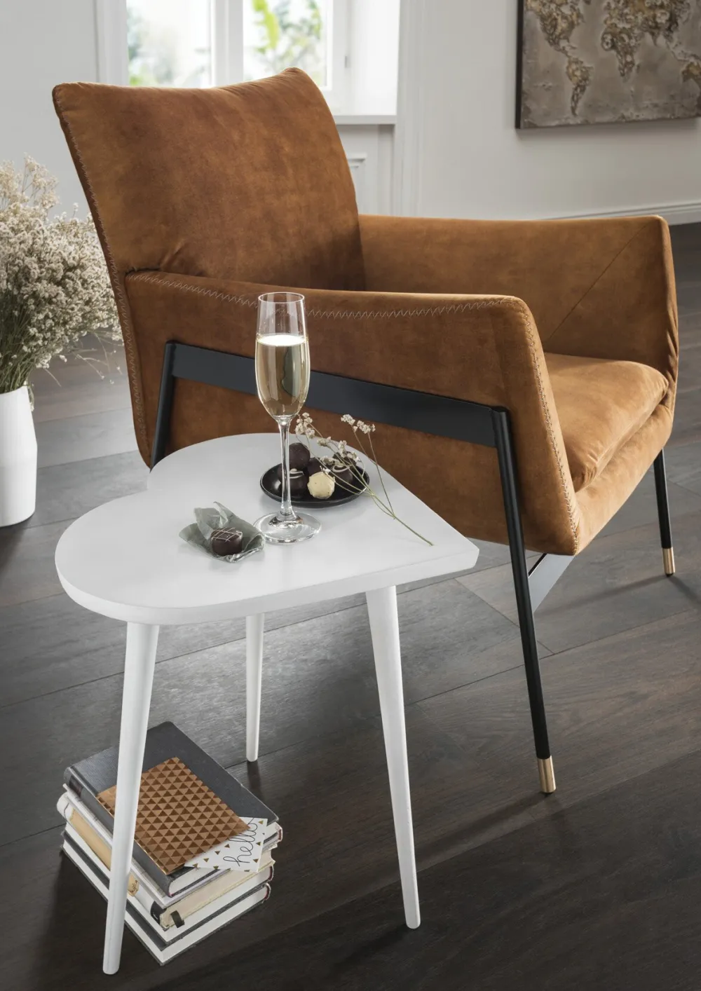New Faktorei Beistelltisch Heartbreaker aus Aluminium