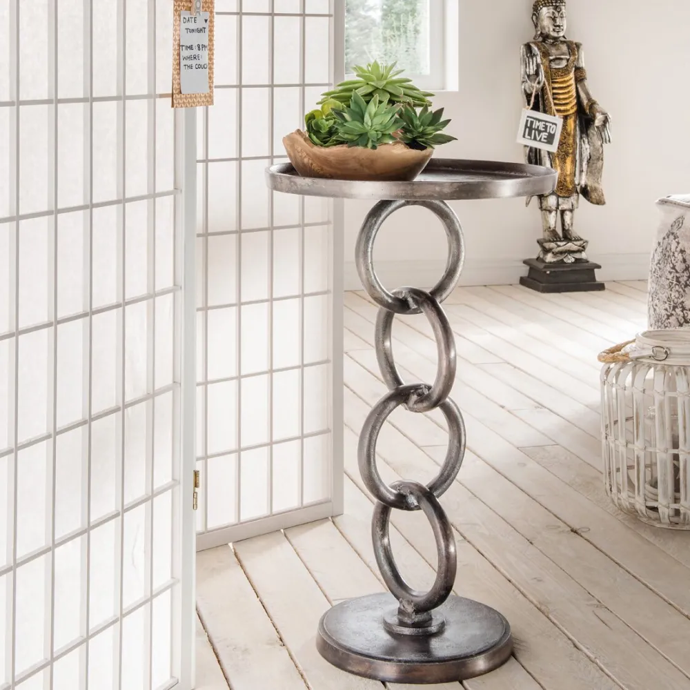 Sale Faktorei Beistelltisch Ølby aus Aluminium
