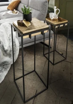Hot Faktorei Beistelltisch Liz aus Aluminium