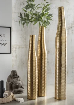 Discount Faktorei Deko Pflanzsäule Flower 3 Aluminium