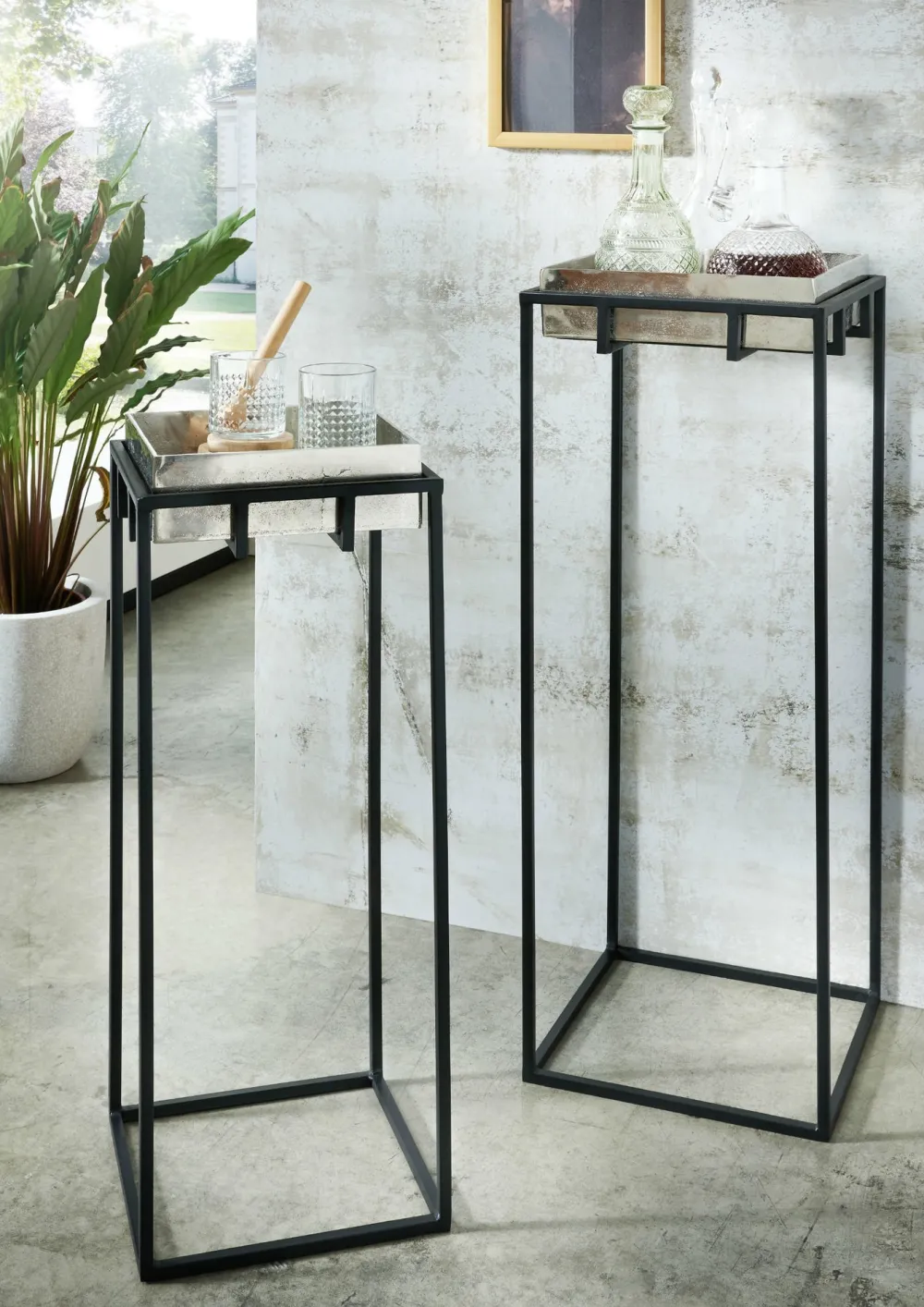 Sale Faktorei Deko-Säule Liz 2-er Set