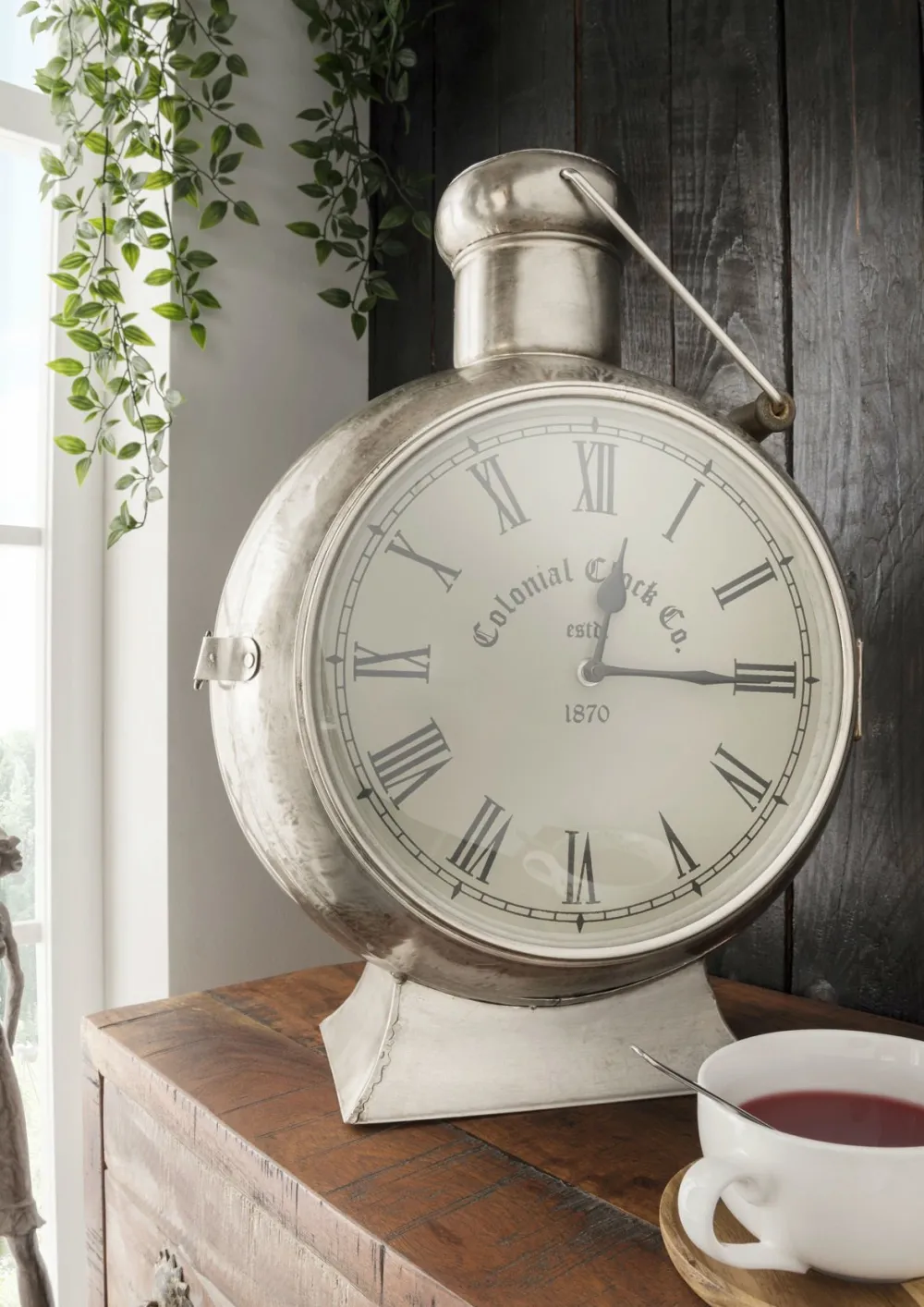 Clearance Faktorei Standuhr Laterne Vintage