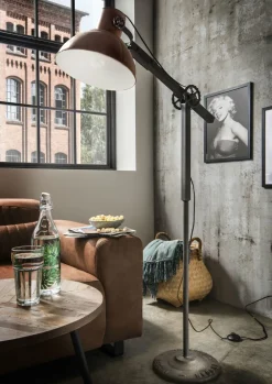 Outlet Faktorei Stehleuchte Luke Metall Vintage