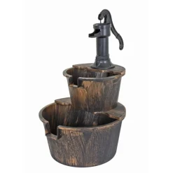 Online Garden Pleasure Brunnen THALASSO in Holzoptik