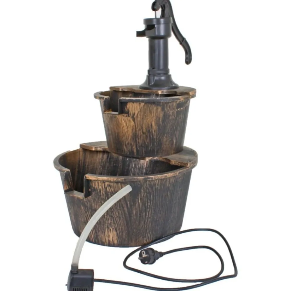 Online Garden Pleasure Brunnen THALASSO in Holzoptik
