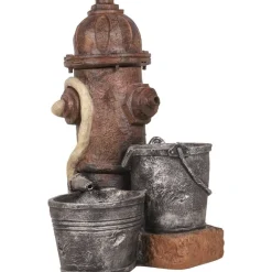 New Garden Pleasure Garten-Brunnen HERMES in Stein-Optik