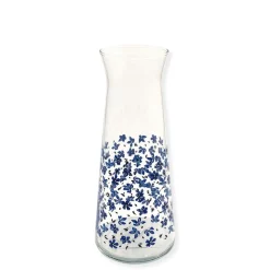 Clearance GreenGate Glas Karaffe Dahla blue