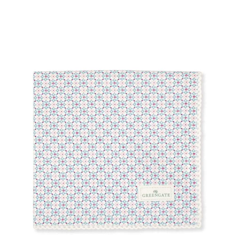 Best GreenGate Stoffserviette mit Spitze Gwen Mint