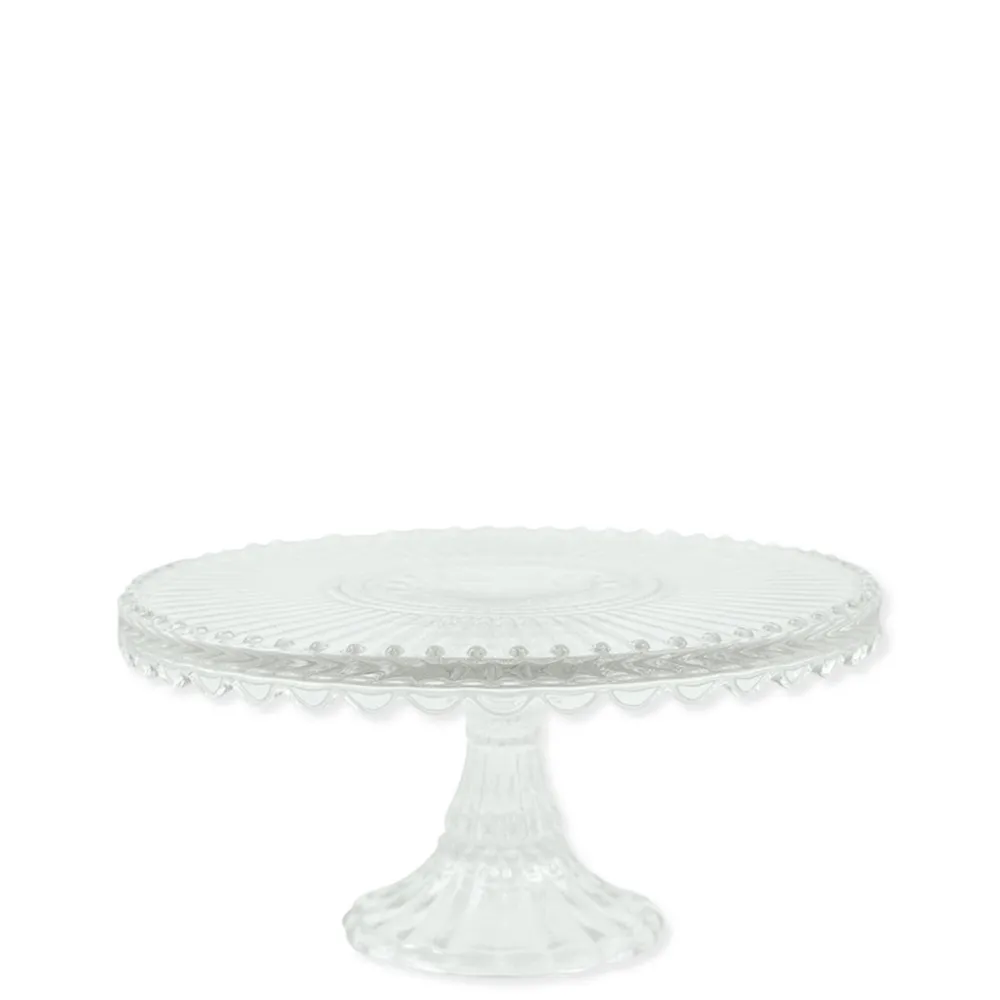 Clearance GreenGate Tortenplatte Kuchenplatte aus Glas Alice