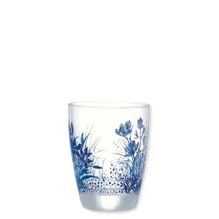 New GreenGate Wasserglas Kristel blue