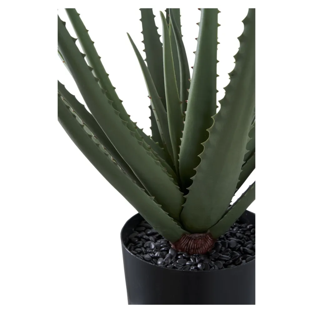 Best House Nordic Aloe Vera Künstliche Grünpflanze