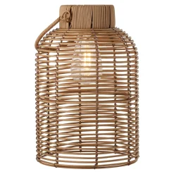 New House Nordic Brentford Garten Lampe mit Solar, Polyrattan