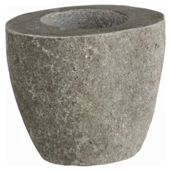 Outlet House Nordic Gara Bad Becher, Zahnputzbecher aus Stein