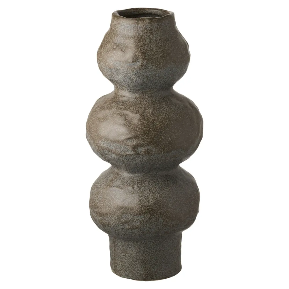 Outlet House Nordic Keramik Vase Dark Grey