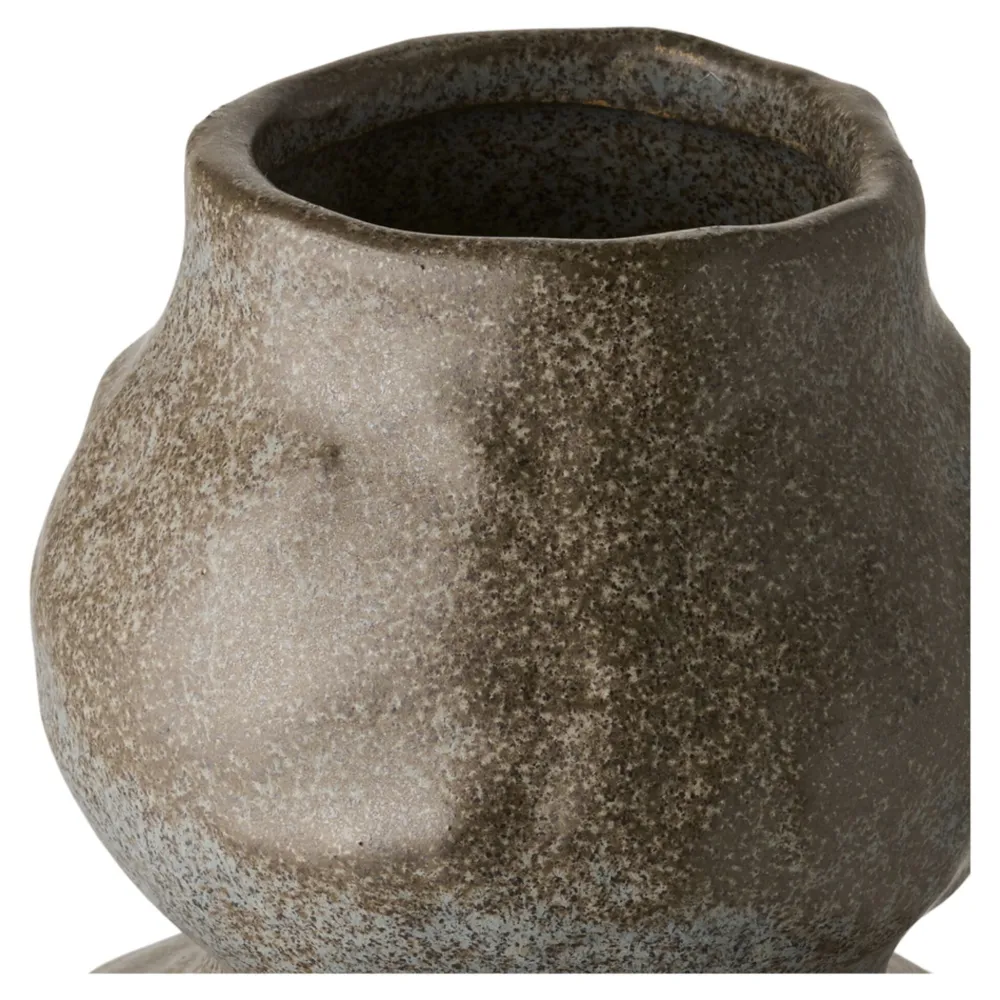 Outlet House Nordic Keramik Vase Dark Grey