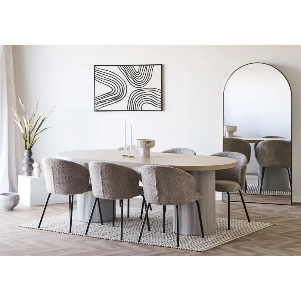 Outlet House Nordic Keramik Vase Dark Grey