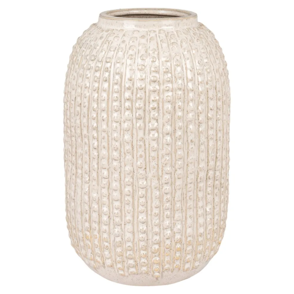 Sale House Nordic Keramik Vase Creme Beige