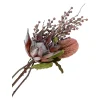 Hot House Nordic King Protea Bouquet, Künstlilcher Blumenstrauß