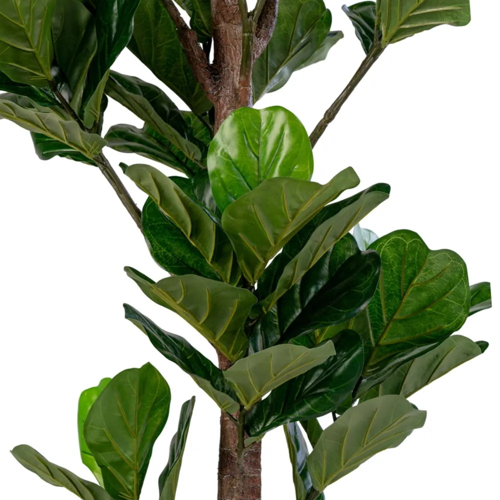House Nordic Künstlicher Geigenblattbaum, Grünpflanze XXL