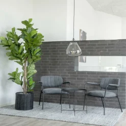 House Nordic Künstlicher Geigenblattbaum, Grünpflanze XXL