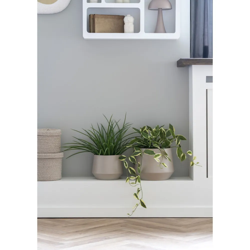 Online House Nordic Künstliches Gras im Topf, Kunstpflanze