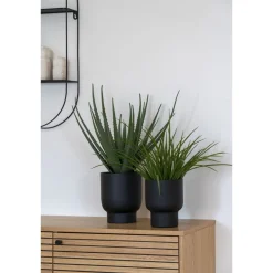 Online House Nordic Künstliches Gras im Topf, Kunstpflanze