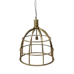 HSM Collection Hängelampe Gold Metall