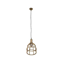 HSM Collection Hängelampe Gold Metall