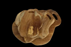 Sale HSM Collection Holztablett Teakholz natur