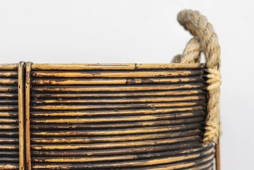 HSM Collection Korbset Kika Rattan 3er