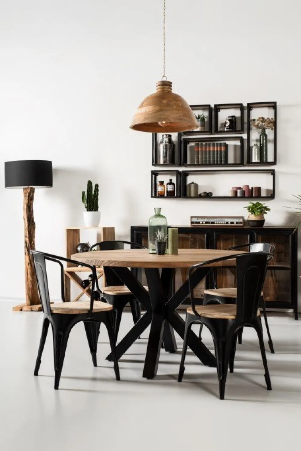 Best HSM Collection Lampenschirm rund Leinen