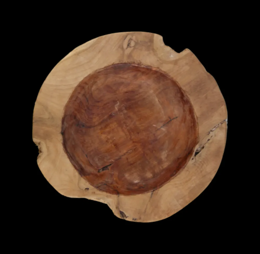 Online HSM Collection Obstschale Teakholz