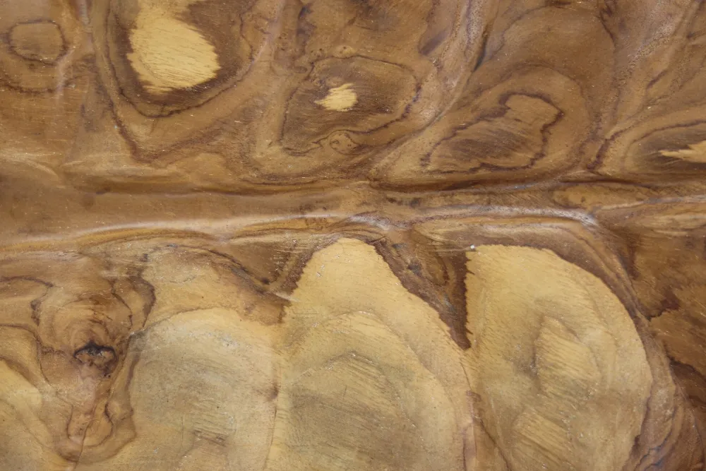 Outlet HSM Collection Obstschale Leaf Teakholz