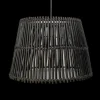 New HSM Collection Pendelleuchte Rattan Black Wash