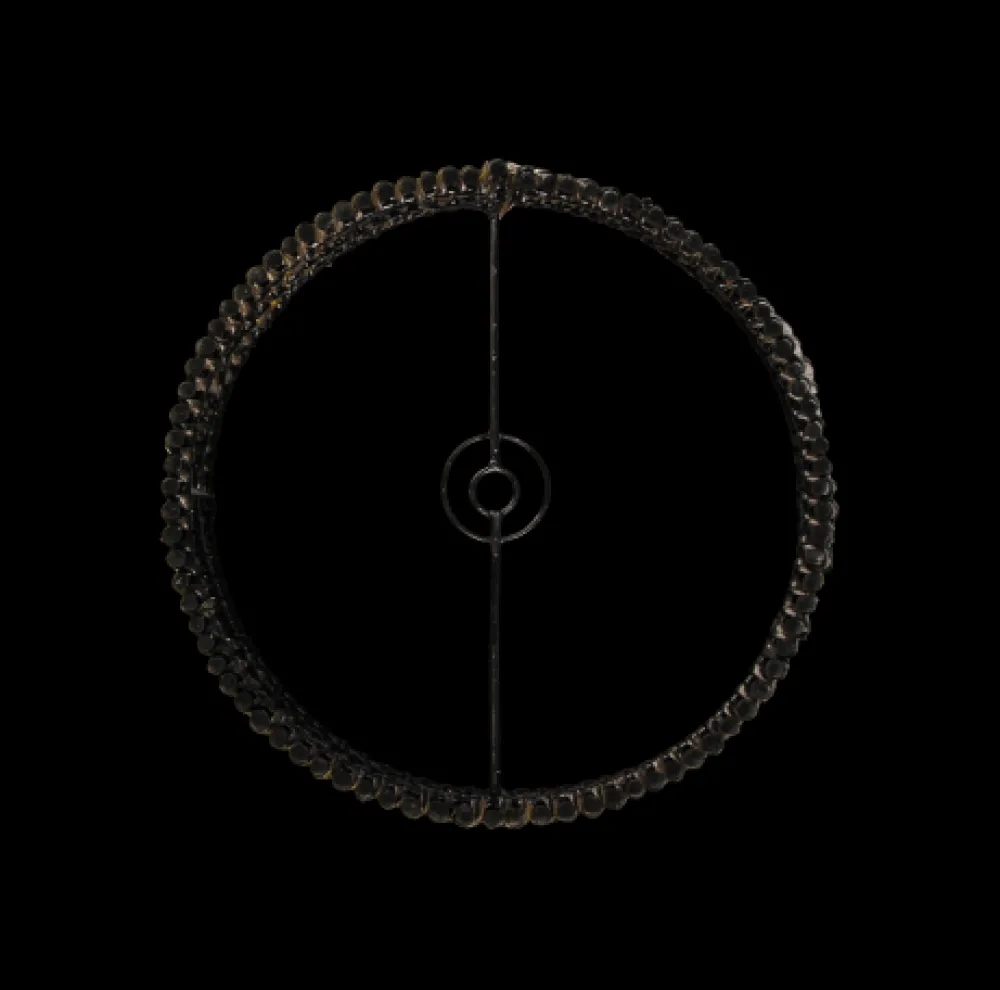 New HSM Collection Pendelleuchte Rattan Black Wash