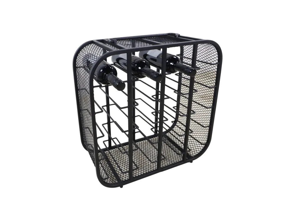 Online HSM Collection Stehendes Weinregal aus Metall