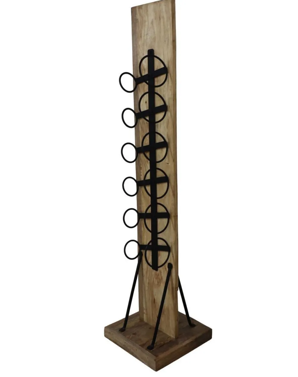 Clearance HSM Collection Stehendes Weinregal Holz Metall