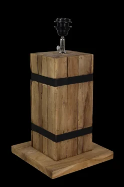 Online HSM Collection Tischlampe Singa Teak/Eisen
