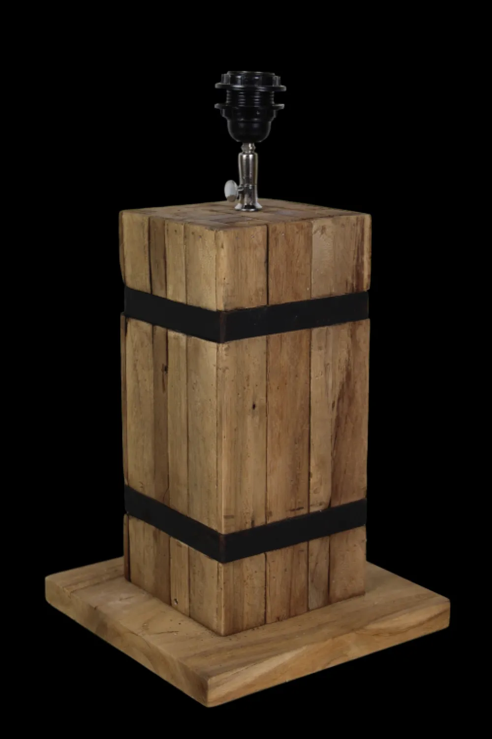 Online HSM Collection Tischlampe Singa Teak/Eisen