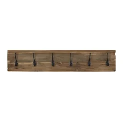 Sale HSM Collection Wandgarderobe Natur Eisenbahnschwelle