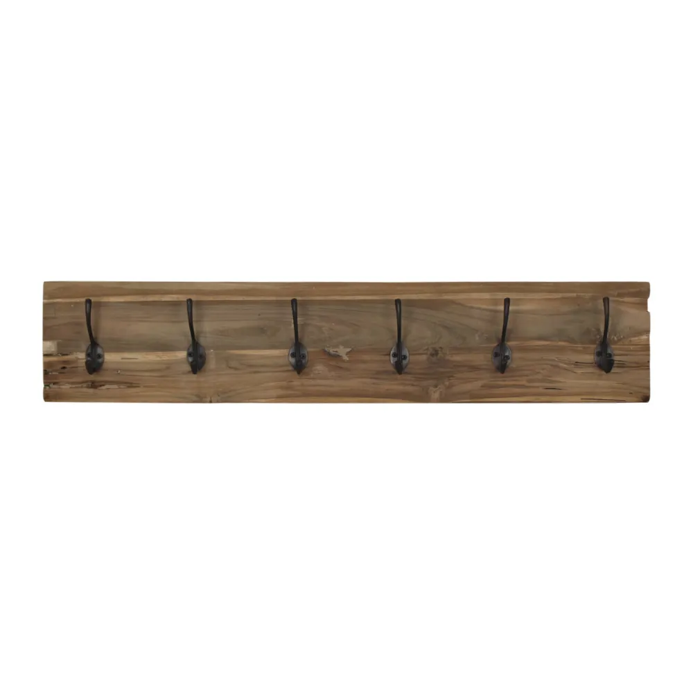 Sale HSM Collection Wandgarderobe Natur Eisenbahnschwelle