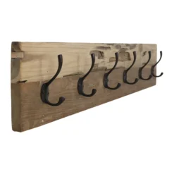 Sale HSM Collection Wandgarderobe Natur Eisenbahnschwelle